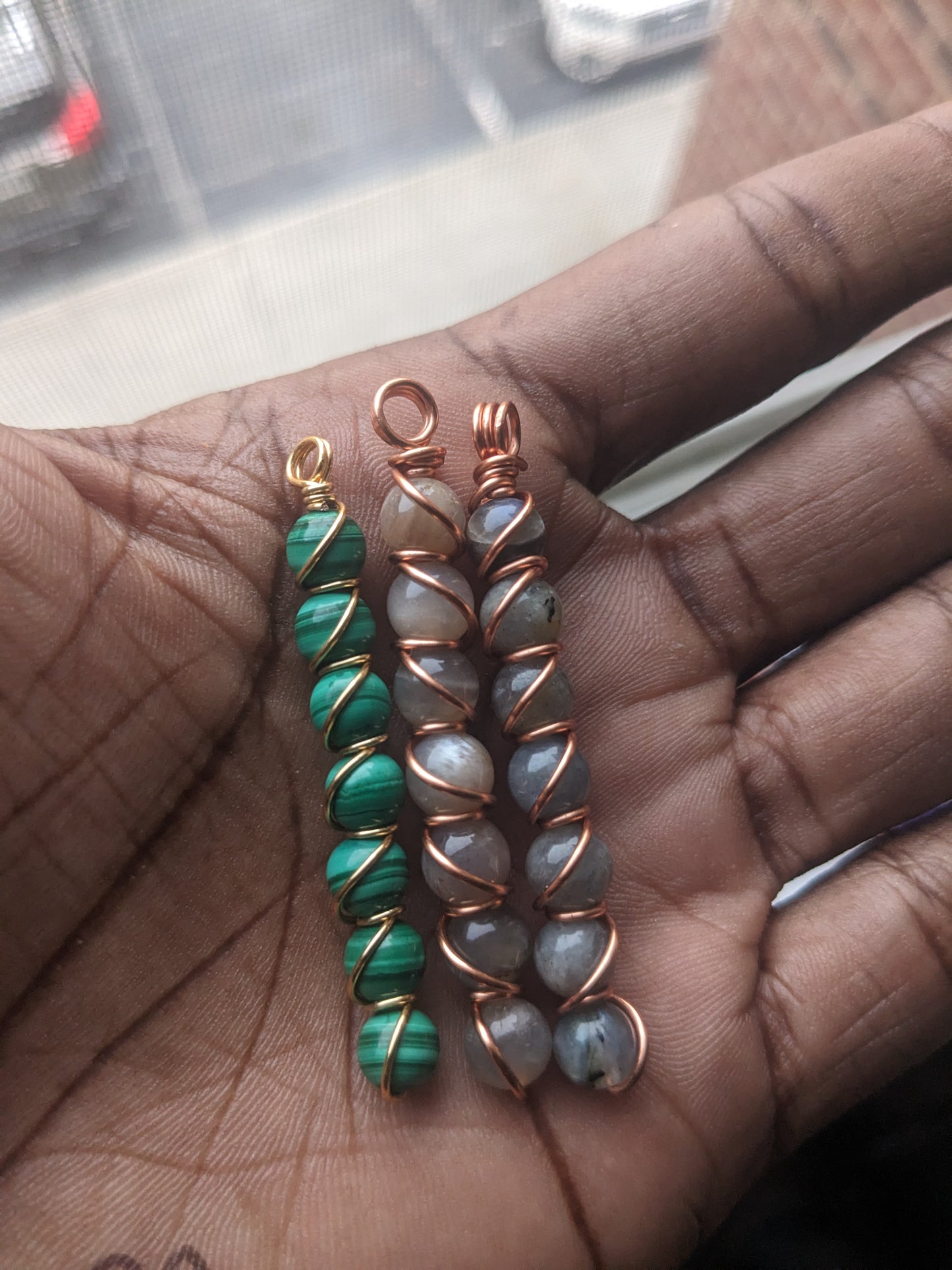Crystal Pillar Necklace