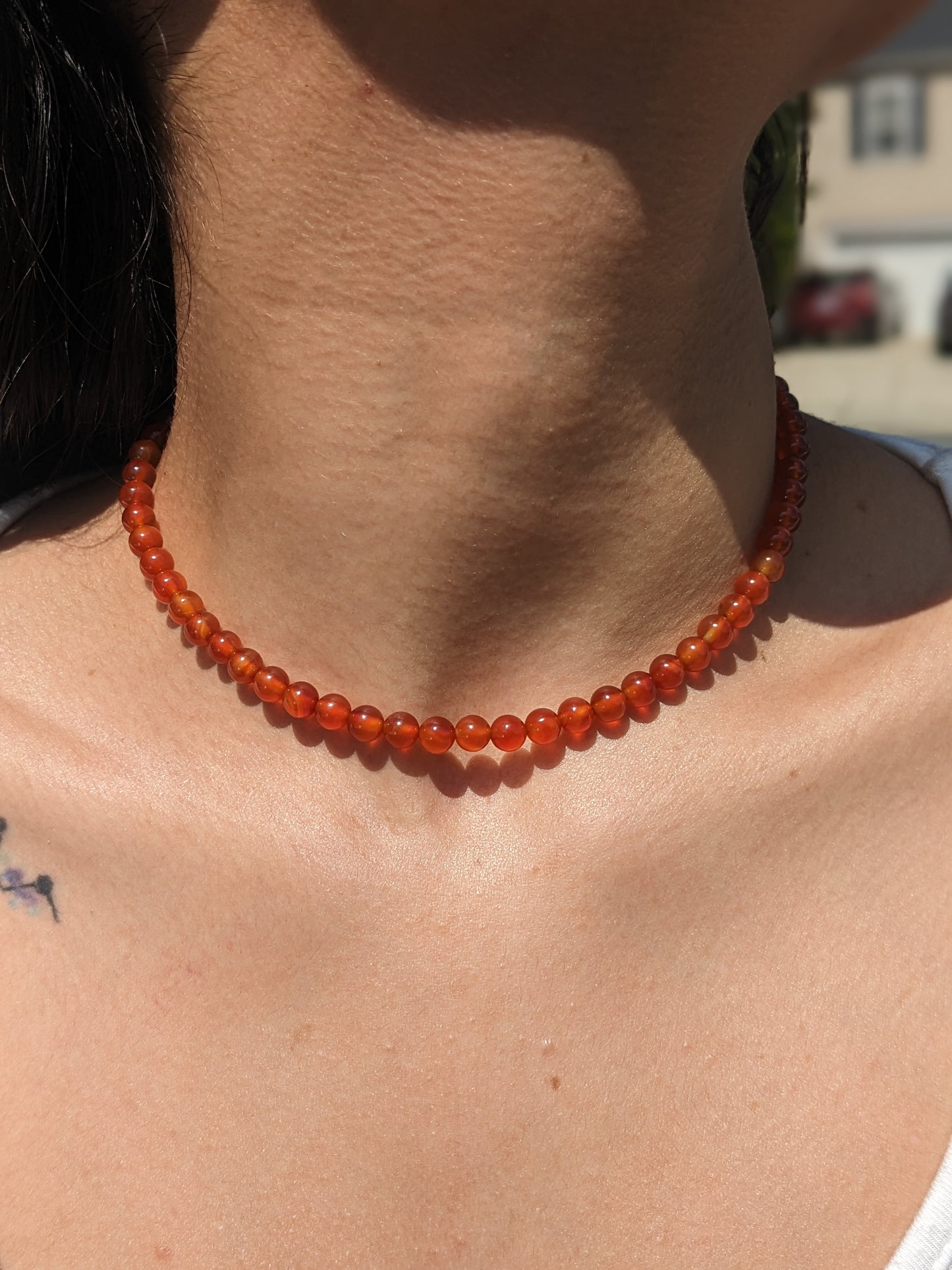 Crystal Necklace (6mm, 15in)