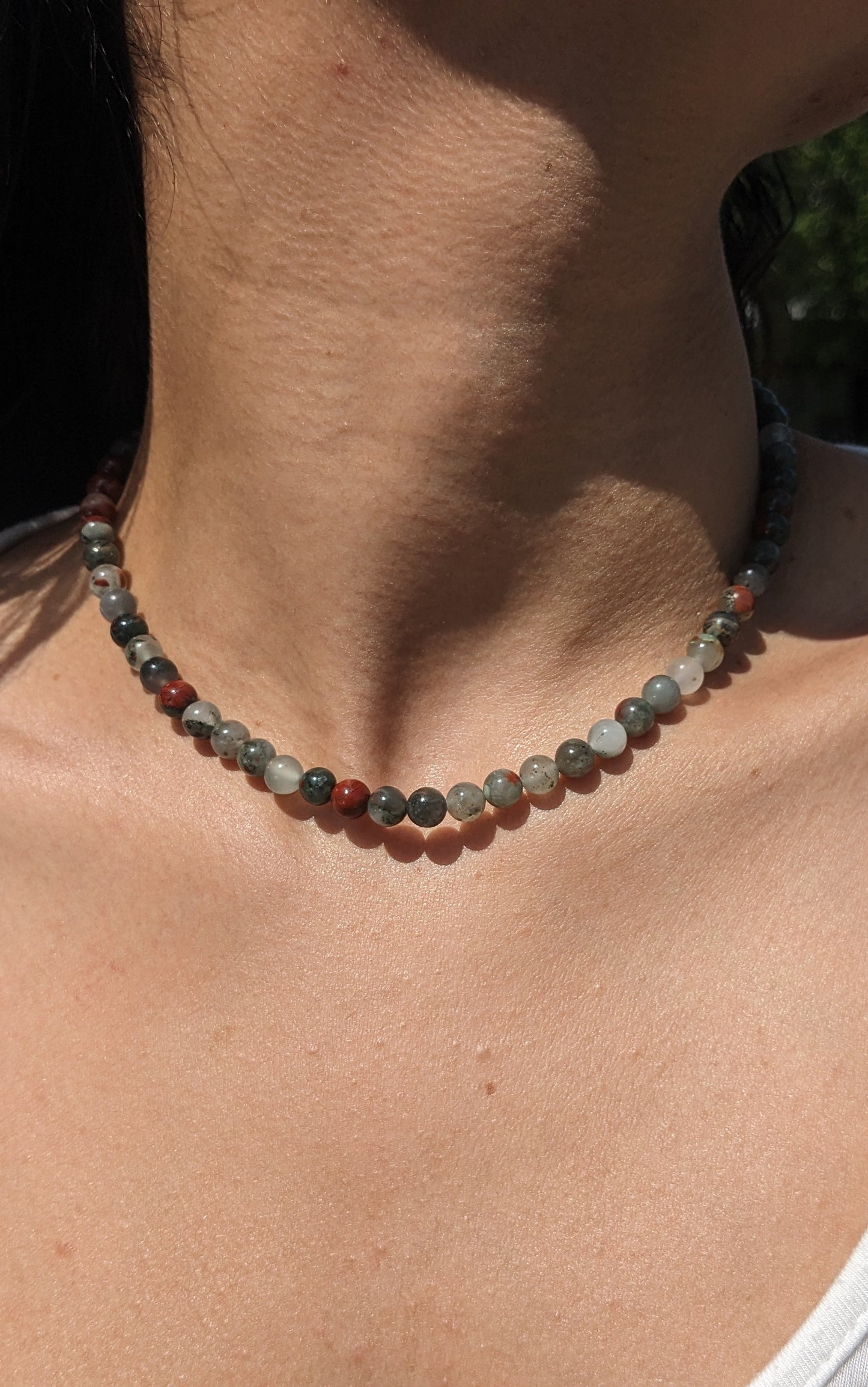 Crystal Necklace (6mm, 15in)