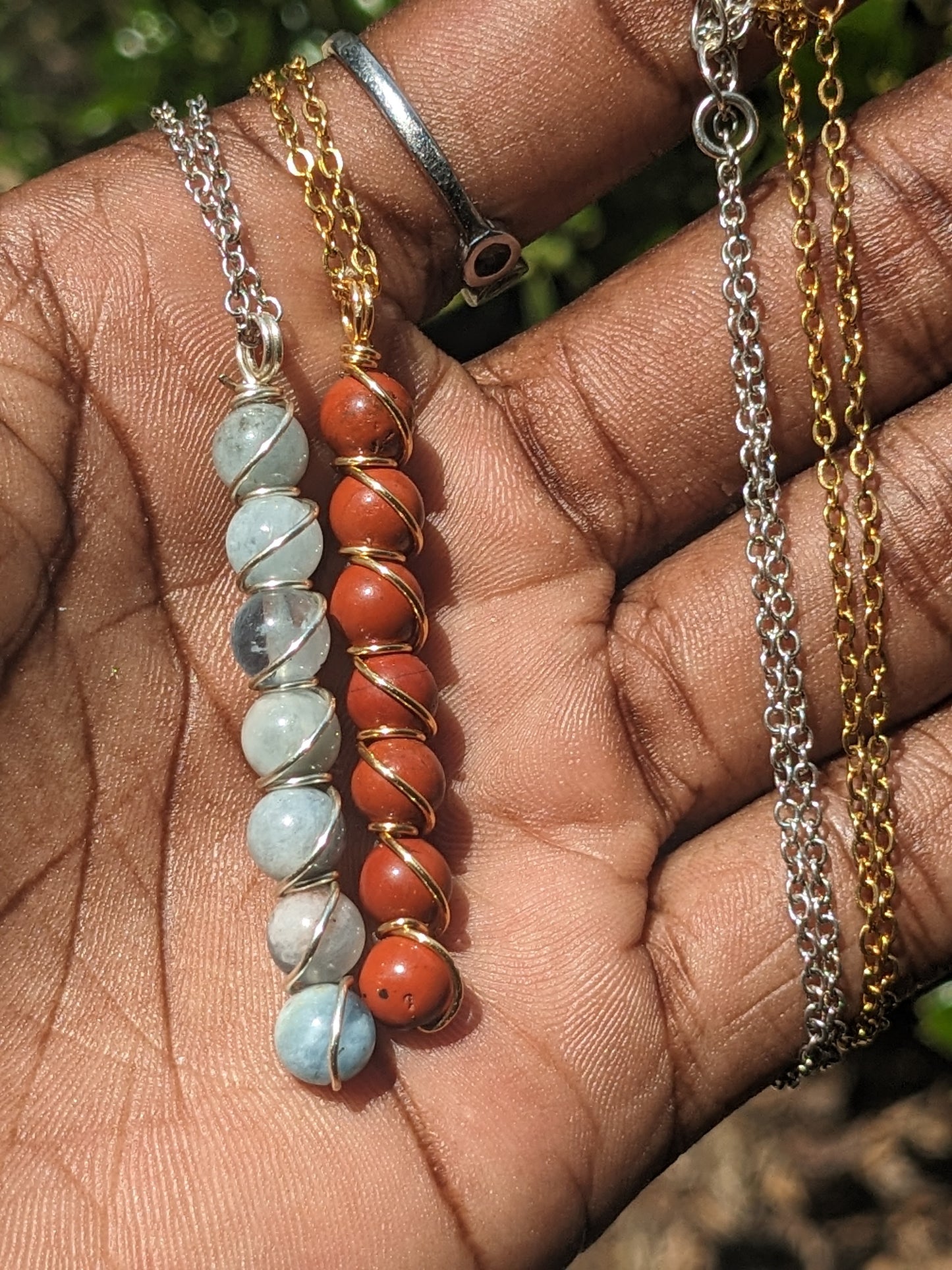 Crystal Pillar Necklace