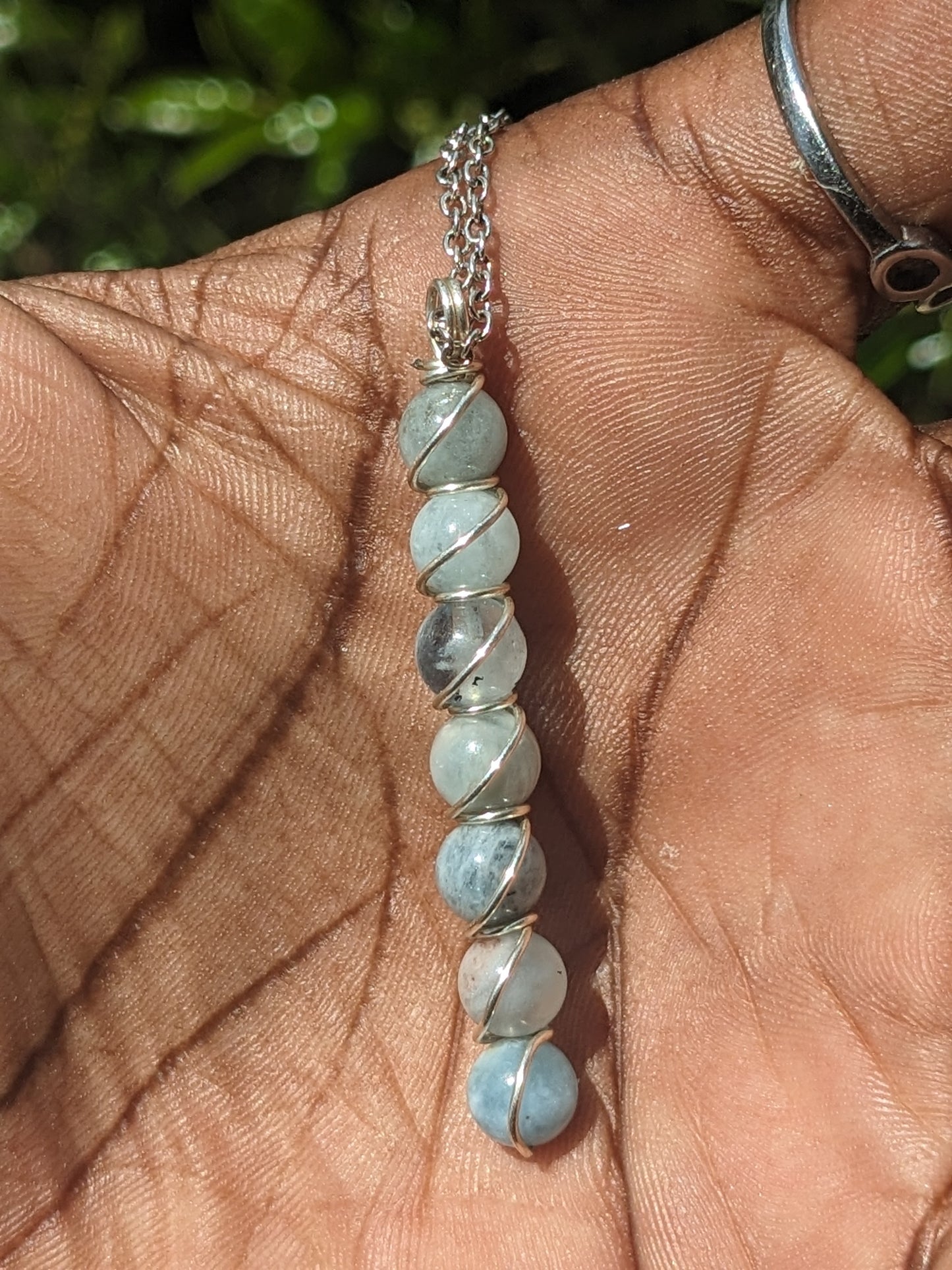 Crystal Pillar Necklace