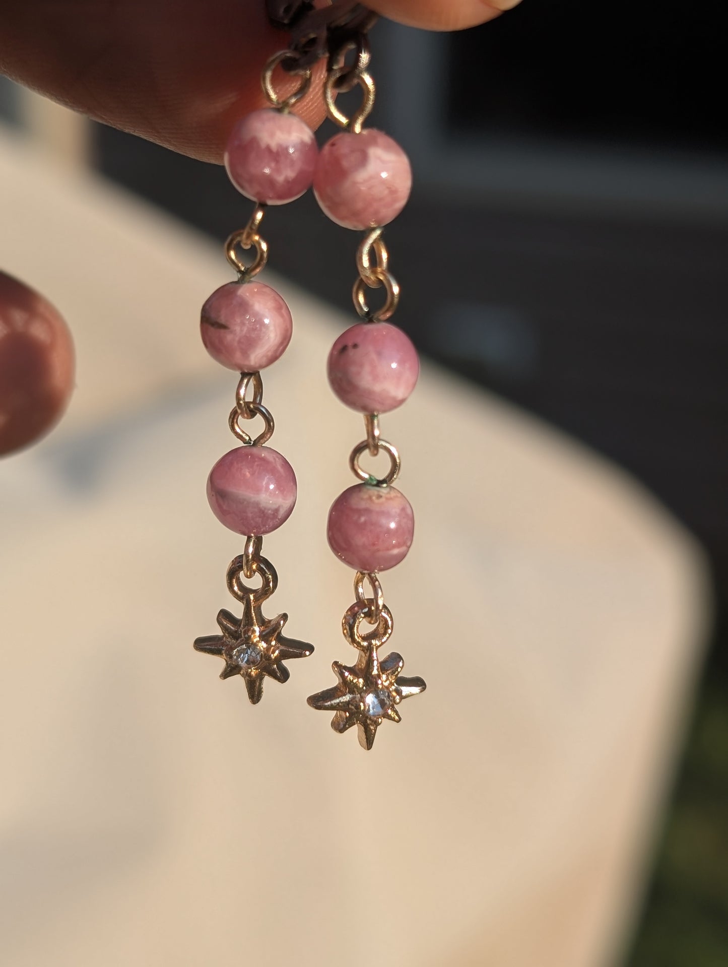 Star Drop Earrings