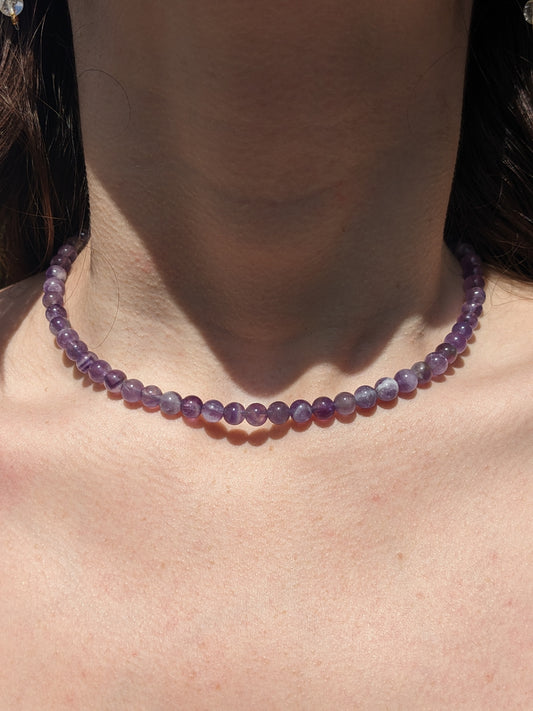 Crystal Necklace (6mm, 15in)