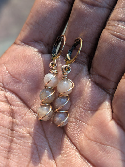 Crystal Swirls Earrings